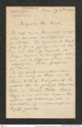 Nachlass Franz Steindachner, Brief von Decio Vinciguerra an Franz Steindachner (29.10.1888), Inv.Nr. 562.06, Seite 1